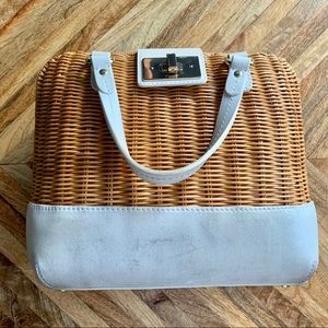 Kate Spade Wicker Bag